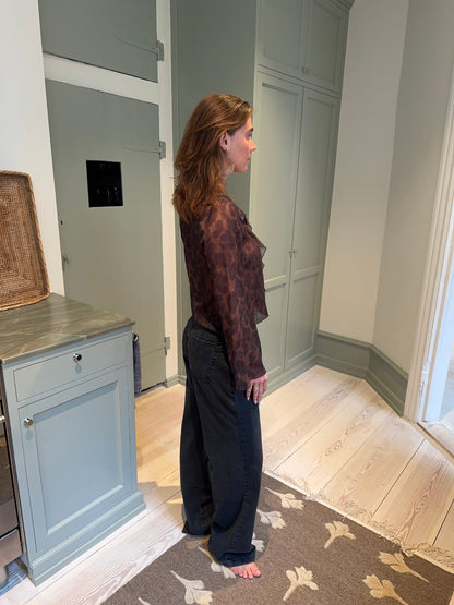 Marianne blouse - Leopard