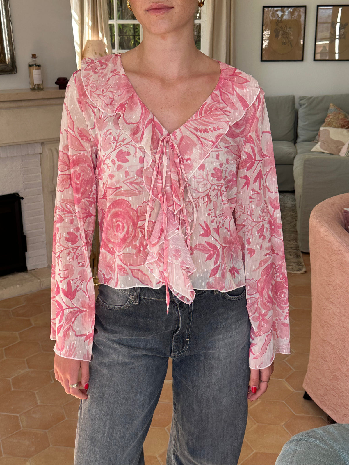 Marianne blouse - Pink