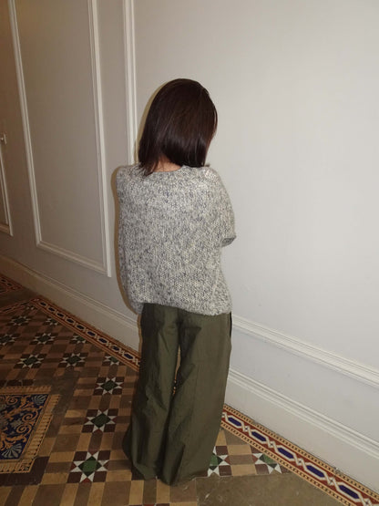Jeala knit - Grey/beige